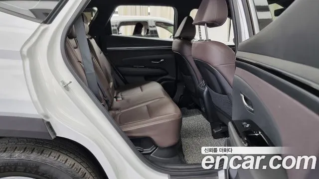 Hyundai Tucson Hybrid (NX4) 2023 Белый из Кореи, фото 3