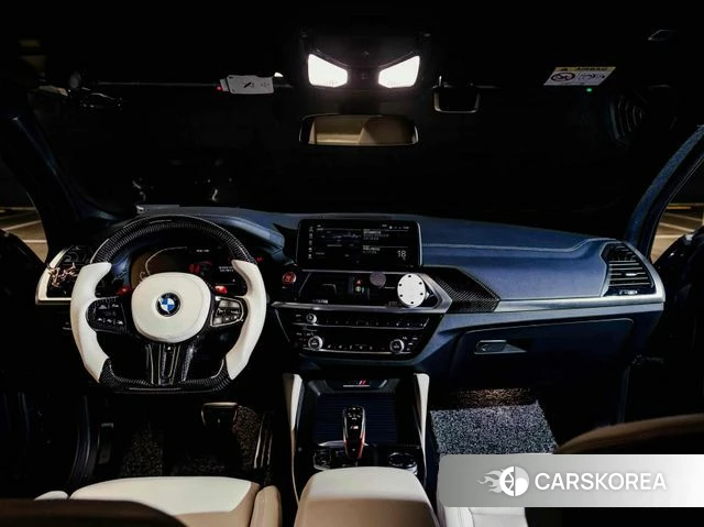 BMW X4M (G02) 2021 Черный из Кореи, фото 3