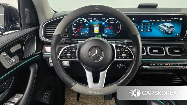 Mercedes-Benz GLE-Class W167 2022 Темно-зеленый из Кореи, фото 3