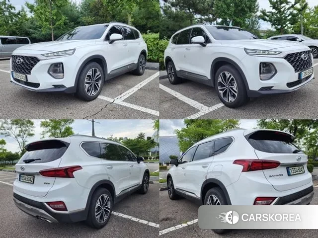 Hyundai Santa Fe TM 2018 Белый из Кореи, фото 3