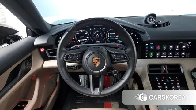 Porsche Taycan 2022 Черный из Кореи, фото 3