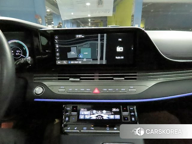 Hyundai The New Grandeur IG Hybrid 2020 Темно-зеленый из Кореи, фото 3