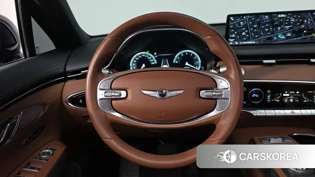 Genesis GV70 2021 Синий из Кореи, фото 3