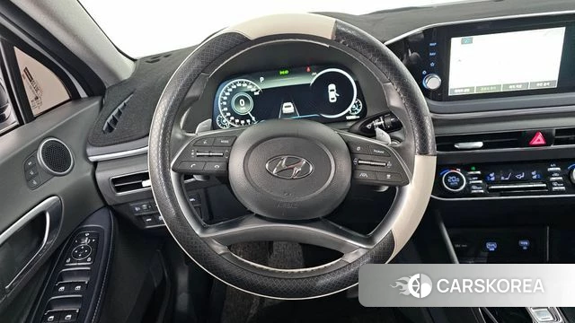 Hyundai Sonata (DN8) 2022 Белый из Кореи, фото 3