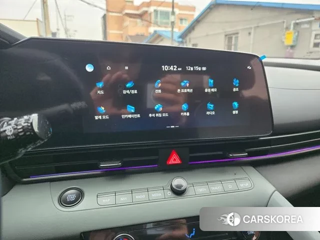 Hyundai The New Avante (CN7) 2023 Черный из Кореи, фото 3