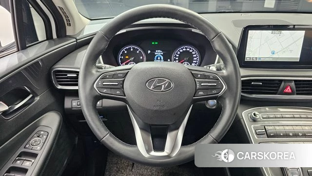 Hyundai The New Santa Fe 2022 Белый из Кореи, фото 3