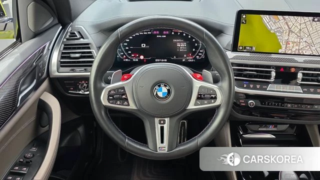 BMW X4M (G02) 2022 Желтый из Кореи, фото 3