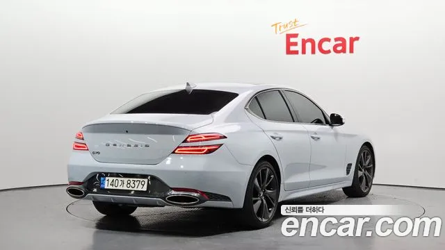 Genesis The New G70 2022 Серебристо-серый из Кореи, фото 3