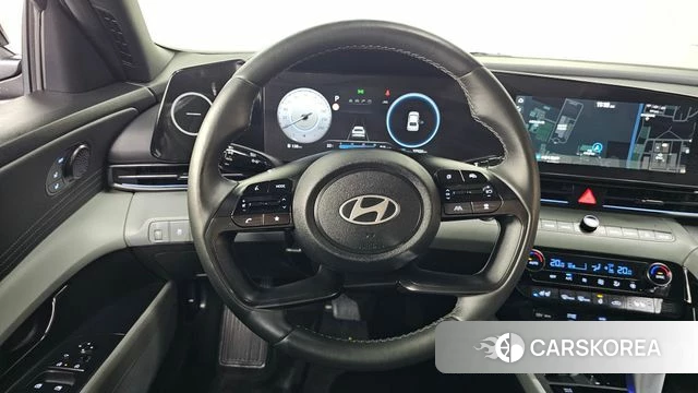 Hyundai The New Avante (CN7) 2024 Черный из Кореи, фото 3