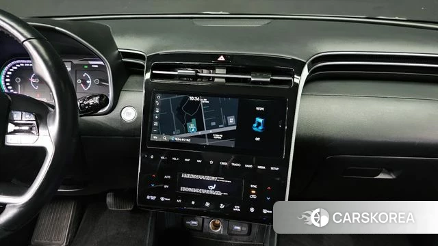 Hyundai Tucson Hybrid (NX4) 2023 Белый из Кореи, фото 3