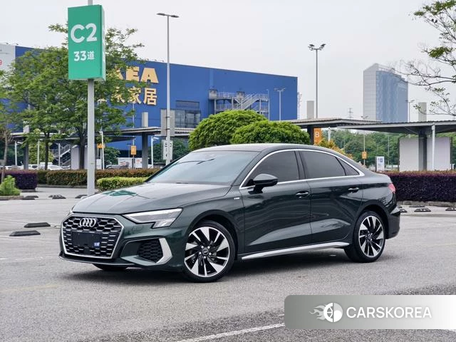 Audi A3 2023 Зеленый из Китая, фото 3