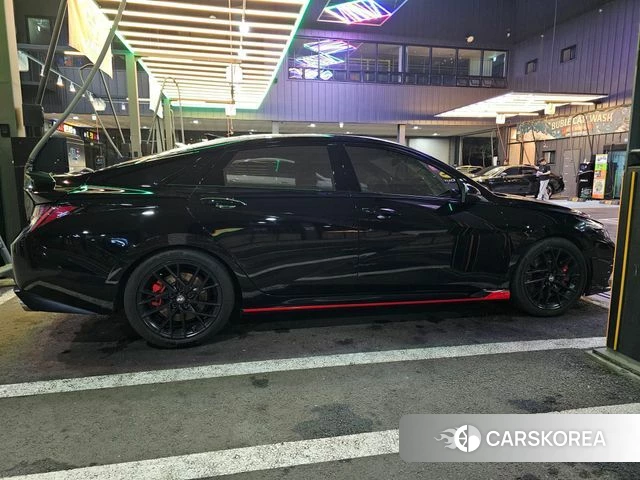 Hyundai Avante (CN7) 2021 Черный из Кореи, фото 3