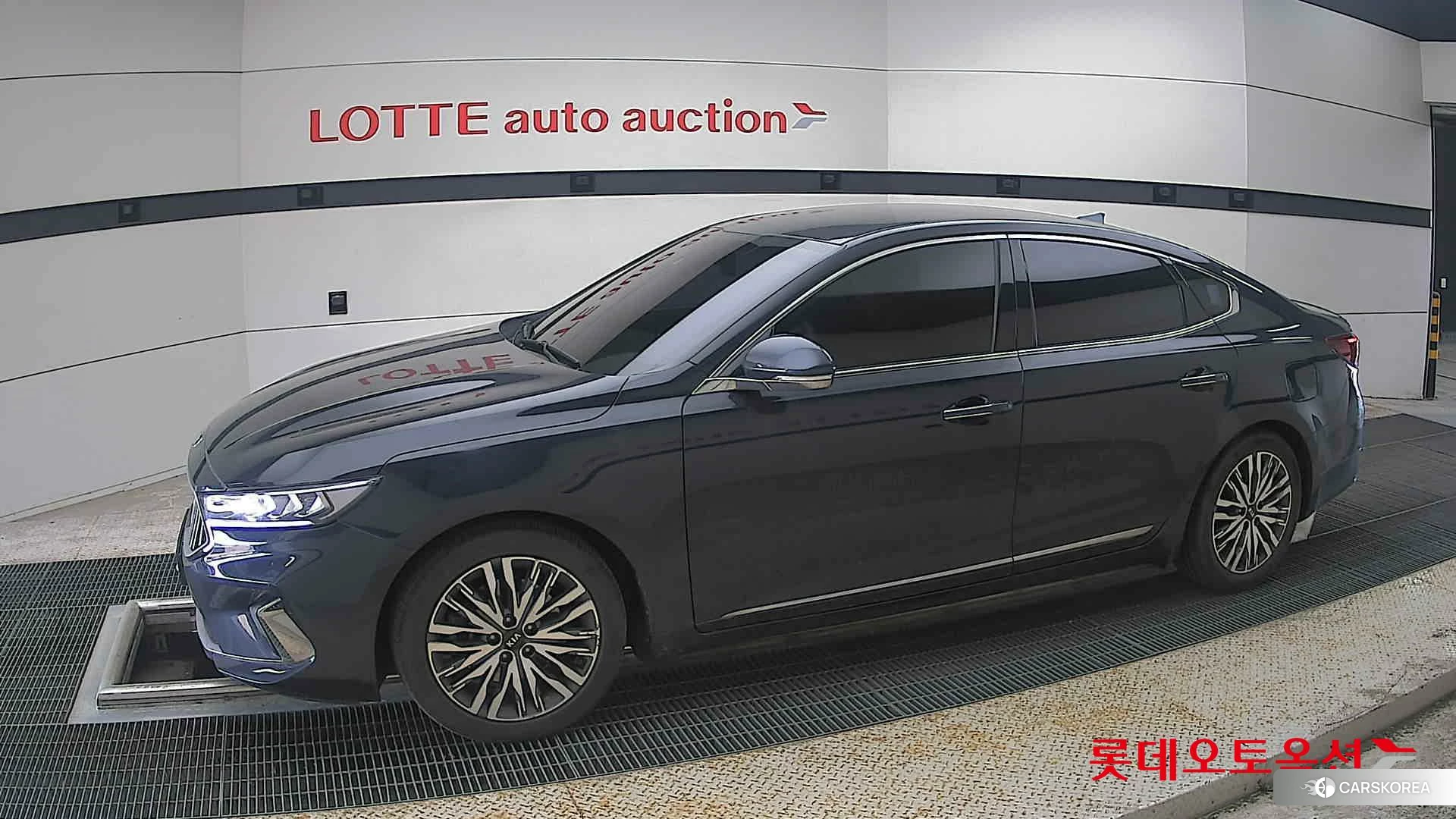 Kia K7 2020 Gravity Blue из Кореи, фото 3