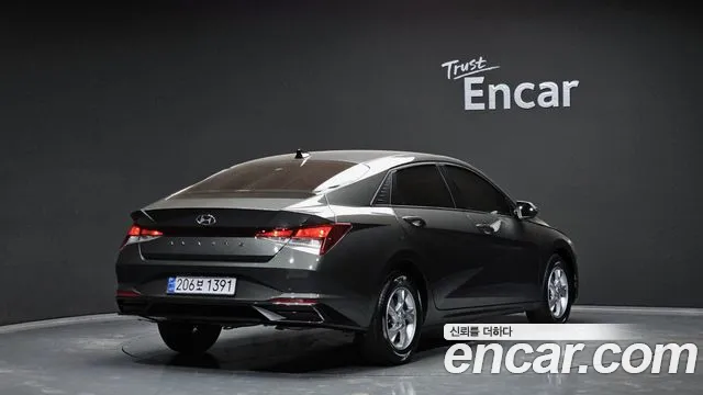 Hyundai Avante (CN7) 2021 Серый из Кореи, фото 3