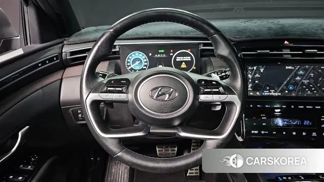 Hyundai Tucson Hybrid (NX4) 2021 Серый из Кореи, фото 3