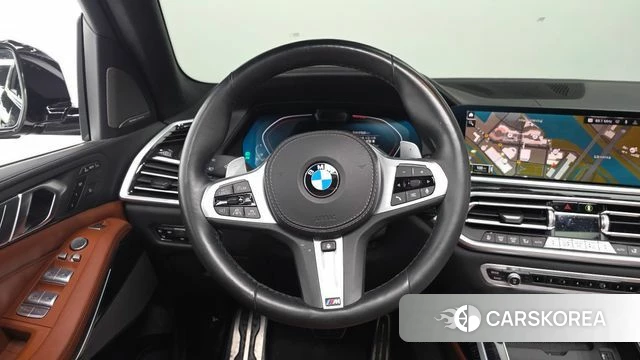 BMW X7 (G07) 2021 Черный из Кореи, фото 3