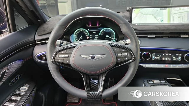 Genesis GV70 2023 Синий из Кореи, фото 3