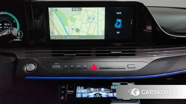 Hyundai The New Grandeur IG Hybrid 2022 Черный из Кореи, фото 3