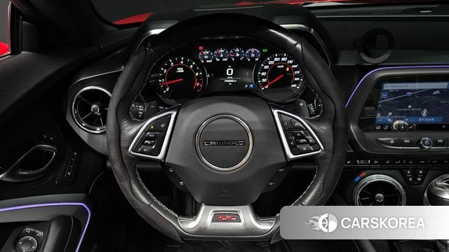 Chevrolet (GM Daewoo) The New Camaro 2019 Красный из Кореи, фото 3