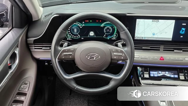 Hyundai The New Grandeur IG Hybrid 2020 Серый из Кореи, фото 3