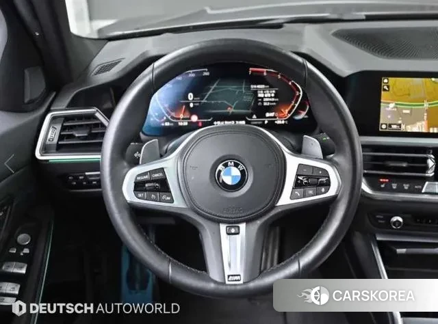 BMW 3 Series (G20) 2021 Черный из Кореи, фото 3