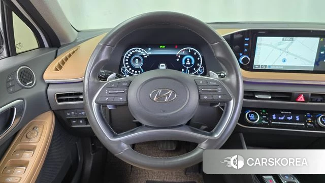 Hyundai Sonata (DN8) 2021 Белый из Кореи, фото 3