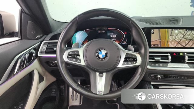 BMW 4 Series (G22) 2021 Черный из Кореи, фото 3