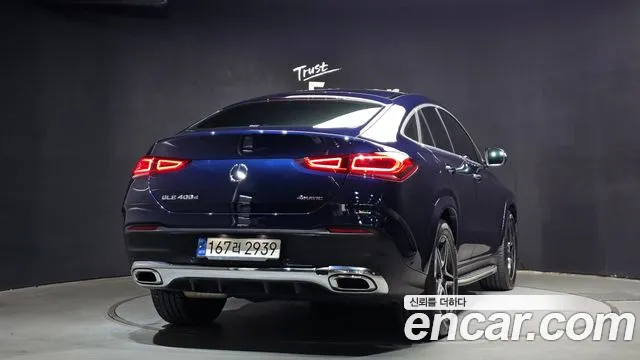 Mercedes-Benz GLE-Class W167 2021 Синий из Кореи, фото 3