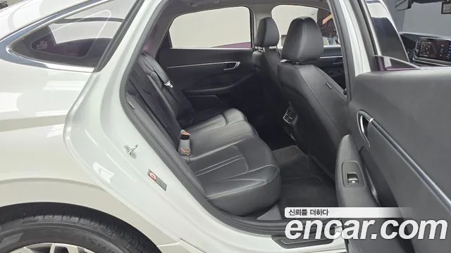 Hyundai Sonata (DN8) 2021 Белый из Кореи, фото 3