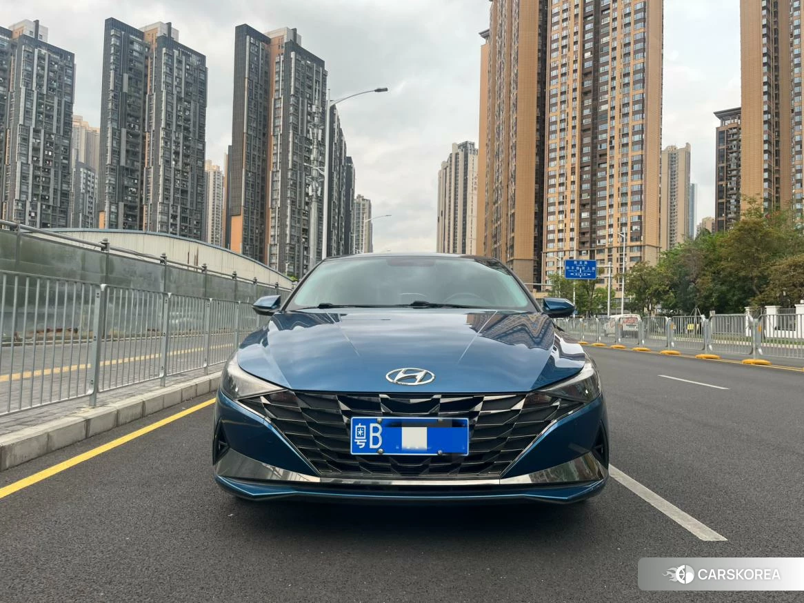 Hyundai Elantra 2020 Синий из Китая, фото 3