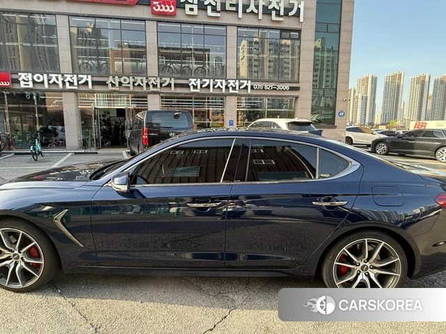 Genesis G70 2018 Синий из Кореи, фото 3