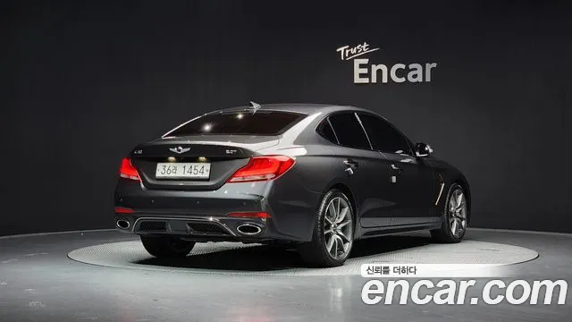 Genesis G70 2018 Серый из Кореи, фото 3