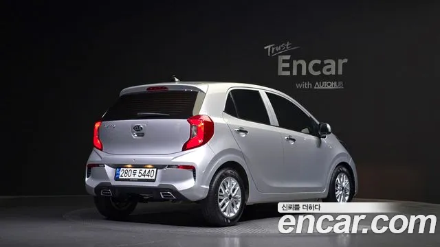 Kia Morning Urban (JA) 2021 Серебряный из Кореи, фото 3