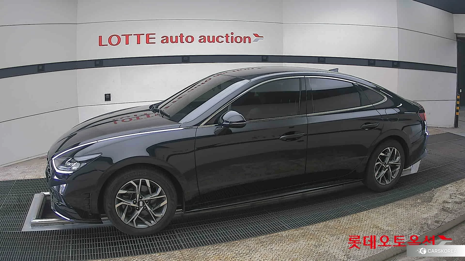 Hyundai Sonata 2022 Midnight Black Pearl из Кореи, фото 3