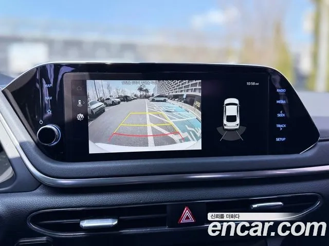 Hyundai Sonata Hybrid (DN8) 2021 Белый из Кореи, фото 3