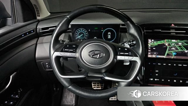 Hyundai Tucson Hybrid (NX4) 2020 Серый из Кореи, фото 3