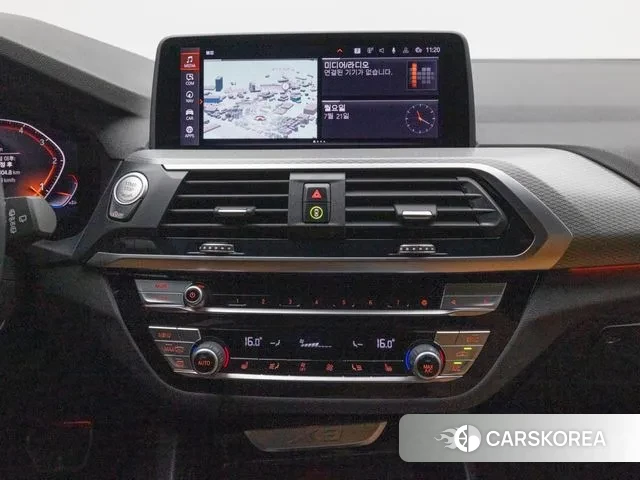 BMW X3 (G01) 2020 Синий из Кореи, фото 3