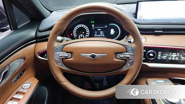 Genesis GV70 2021 Черный из Кореи, фото 3