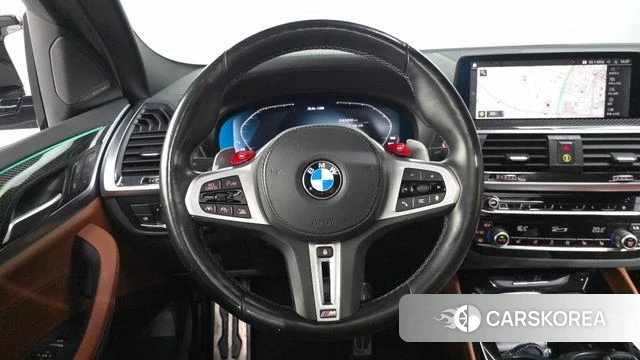 BMW X4M (G02) 2021 Серебристо-серый из Кореи, фото 3