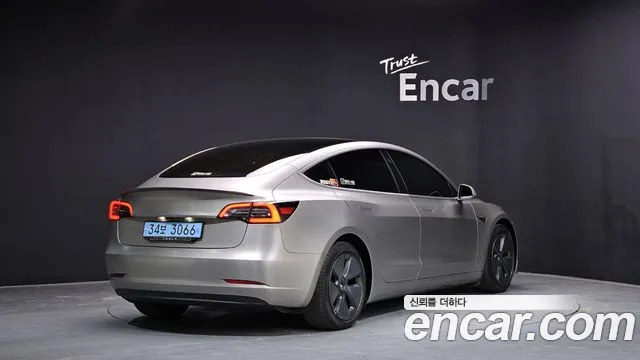 Tesla Model 3 2020 Серый из Кореи, фото 3