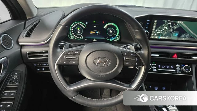 Hyundai Sonata Hybrid (DN8) 2023 Черный из Кореи, фото 3