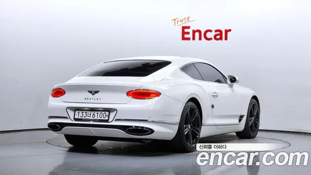 Bentley Continental GT 3rd Generation 2019 Белый из Кореи, фото 3