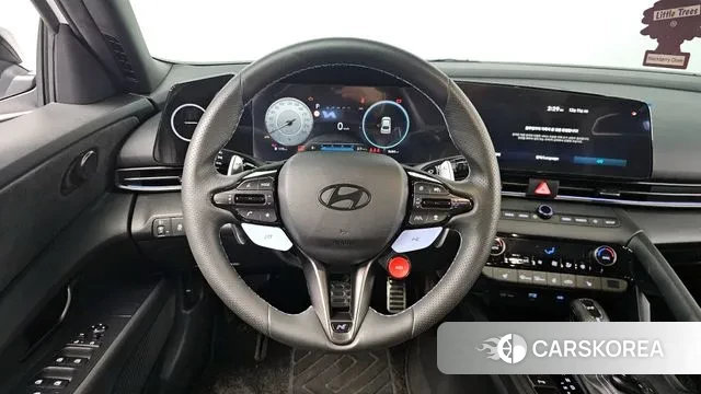 Hyundai The New Avante (CN7) 2024 Белый из Кореи, фото 3