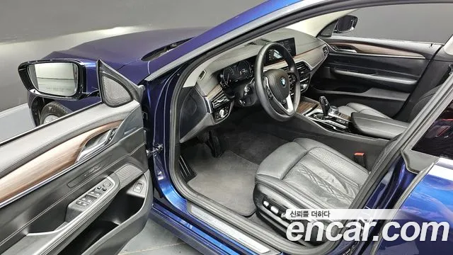 BMW 6 Series GT (G32) 2018 Синий из Кореи, фото 3