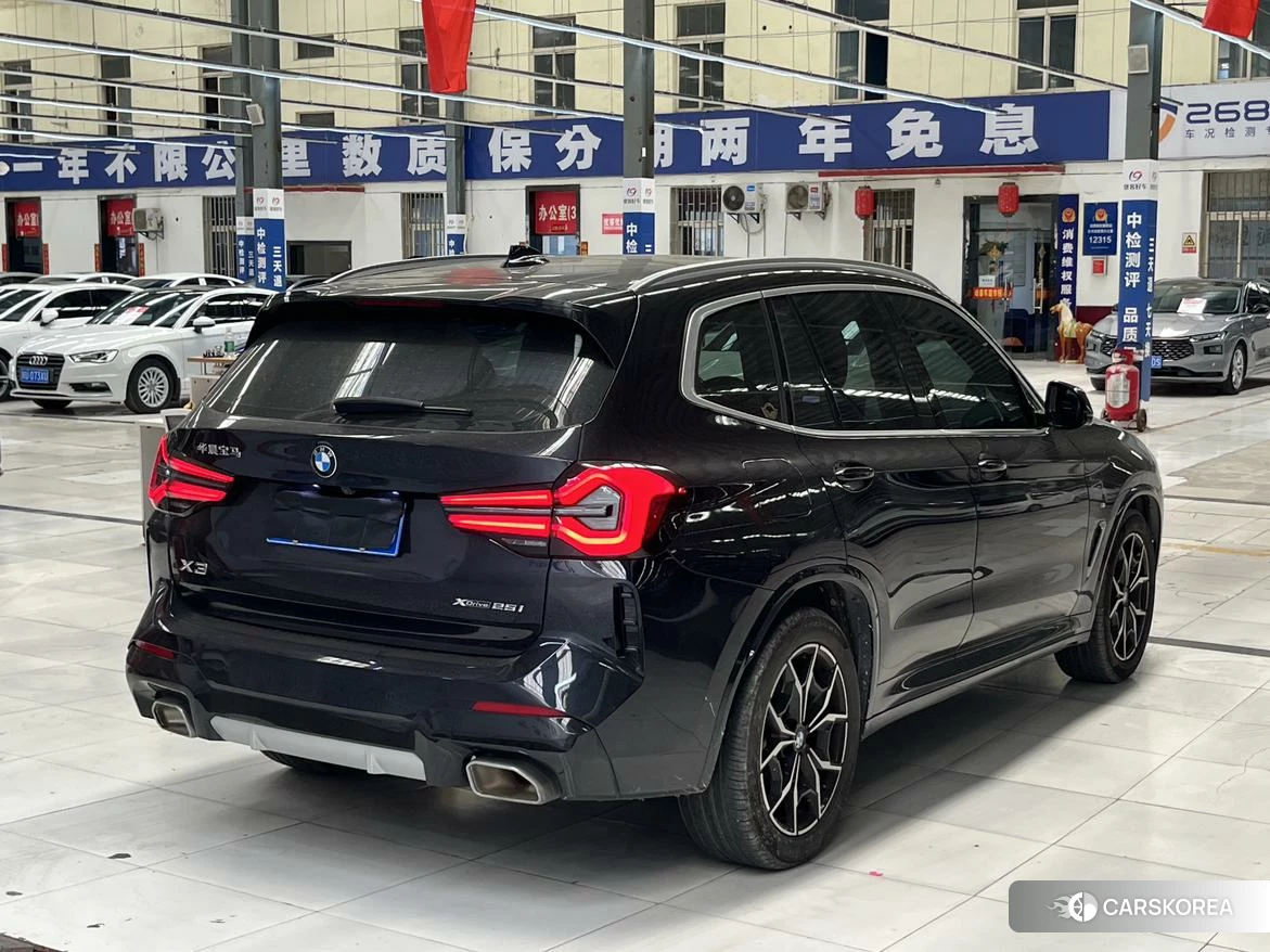 BMW X3 2022 Синий из Китая, фото 3