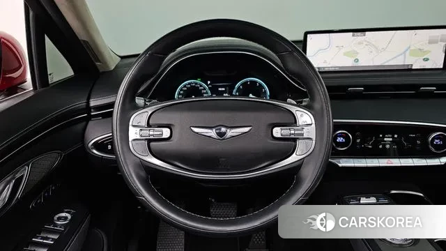 Genesis GV70 2021 Красный из Кореи, фото 3