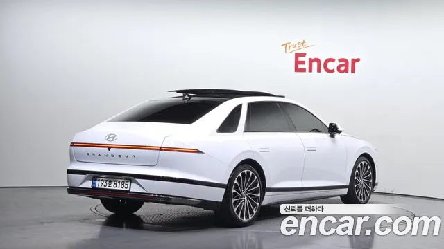 Hyundai Grandeur (GN7) 2022 Белый из Кореи, фото 3