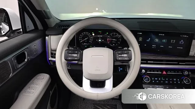 Hyundai Santa Fe (MX5) 2025 Белый из Кореи, фото 3