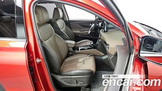 Hyundai Santa Fe TM 2018 Красный из Кореи, фото 3