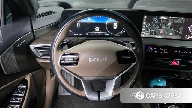 Kia K8 Hybrid 2023 Белый из Кореи, фото 3